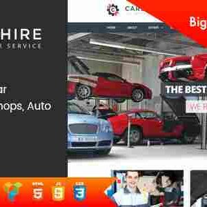 Car Shire Auto Mechanic & Repair WordPress Theme GPL
