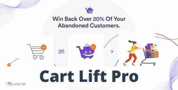 Cart Lift Pro GPL Plugin Abandoned Cart Recovery for WooCommerce and EDD