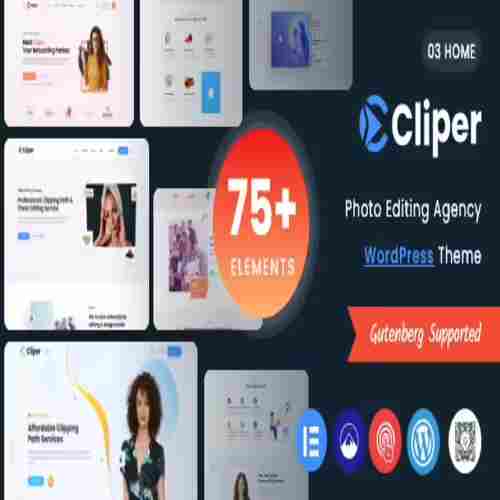 Cliper GPL Theme – Clipping Path Agency WordPress Theme