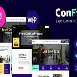 ConFix Theme GPL Expo & Events WordPress Theme
