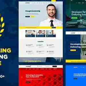 Consulting Theme GPL – Business, Finance WordPress Websites