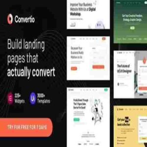 Convertio GPL Theme – Conversion Optimized Landing Page Theme