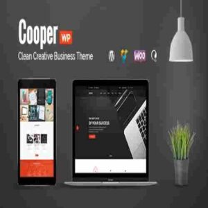 Cooper GPL Theme - Clean Creative Business Theme
