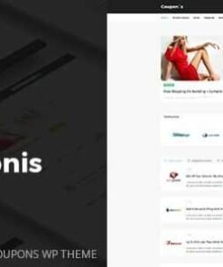 Couponis Theme GPL Affiliate & Submitting Coupons WordPress Theme