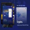 Cryptro Cryptocurrency, Blockchain , Bitcoin & Financial Technology WordPress Theme – WP GPL Theme