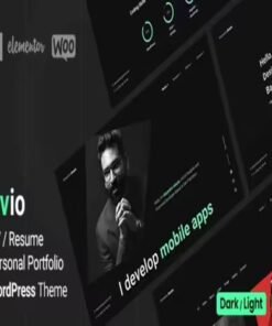 Cvio Personal Portfolio WordPress Theme GPL