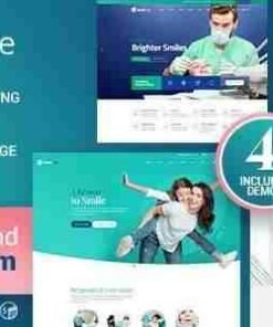DentiCare Theme GPL Medical, Dentist & Dental Clinic