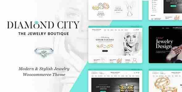DiCi Theme GPL Jewelry Shop WordPress Websites