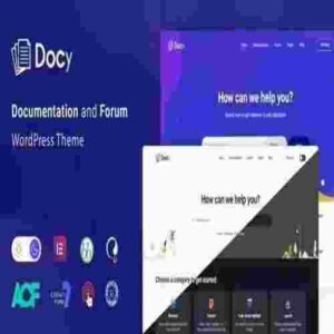 Docy GPL – Documentation and Knowledge base WordPress Theme with Helpdesk Forum