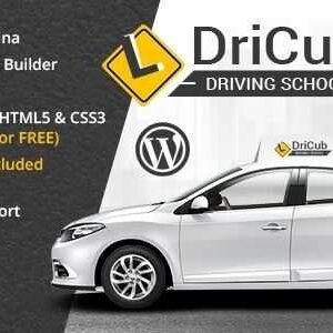 Dricub Theme GPL Driving School WordPress Theme