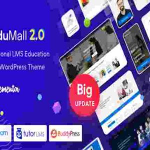 EduMall Theme GPL Professional LMS Education Center WordPress Theme
