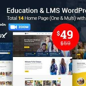 Eikra Theme GPL Education WordPress LMS Websites
