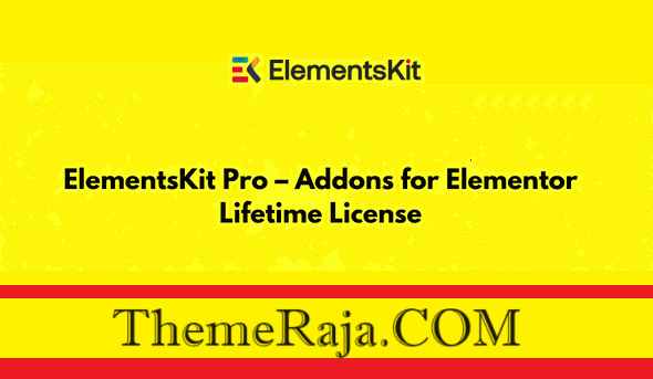 ElementsKit Pro Addons for Elementor Lifetime License