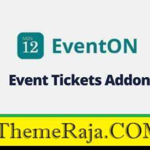 EventOn Event Tickets Addon GPL Pro Plugin