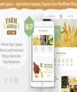 Farm Agrico GPL Theme – Agricultural Business & Organic Food WordPress Theme