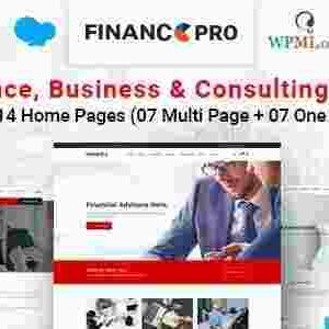 Finance Pro Theme GPL – Business & Consulting WordPress Theme