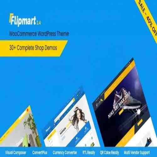 Flipmart GPL Theme – Responsive Ecommerce WordPress
