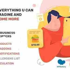 Lafka Theme GPL Multi Store Burger, Pizza & Food Delivery WooCommerce Theme