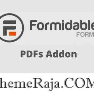 Formidable Forms PDFs Addon GPL Plugin