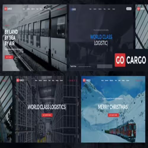 GoCargo Freight Logistics & Transportation WordPress Theme