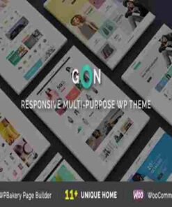 Gon GPL Theme – Responsive Multi-Purpose WP Theme