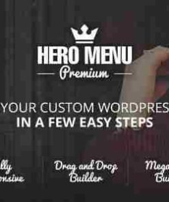 Hero Menu GPL Plugin – Responsive WordPress Mega Menu Plugin