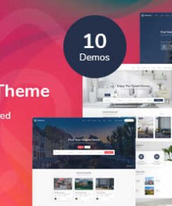 Homeo Theme GPL Real Estate WordPress Websites