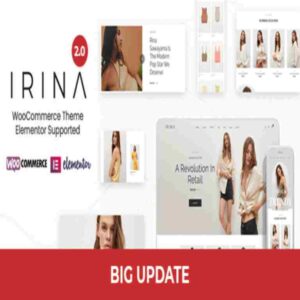 IRINA Elementor WooCommerce Theme GPL