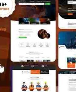 Industrial Theme GPL Industry & Factory WordPress Theme