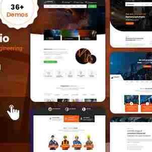 Industrial Theme GPL Industry & Factory WordPress Theme