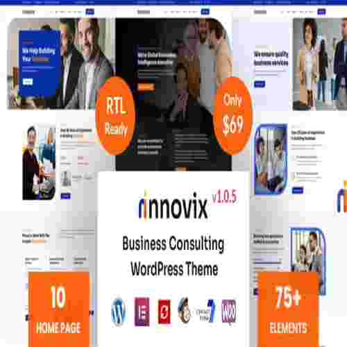 Innovix Business Consulting WordPress Theme GPL