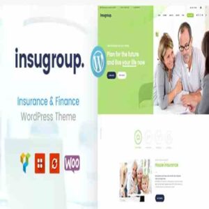 Insugroup GPL Theme A Clean Insurance & Finance WordPress Theme