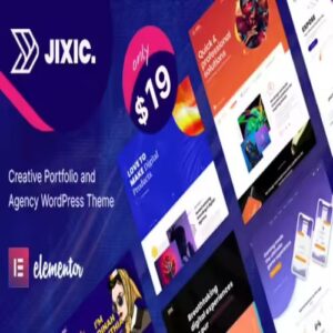Jixic Creative Portfolio & Agency WordPress Theme