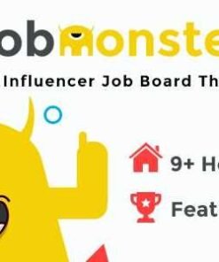 Jobmonster Theme GPL Job Board WordPress Theme