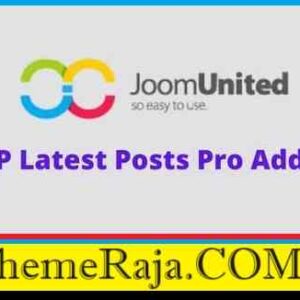 JoomUnited WP Latest Posts Pro Addon GPL Plugin