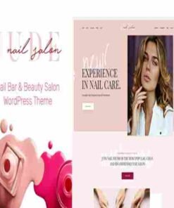 Jude GPL Theme – Nail Bar & Beauty Salon WordPress Theme