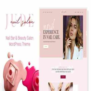 Jude GPL Theme – Nail Bar & Beauty Salon WordPress Theme