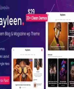 Hi!, Kayleen Theme GPL – Blog & Magazine WordPress Theme