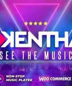 Kentha Theme GPL – Non-Stop Music WordPress Website with Ajax