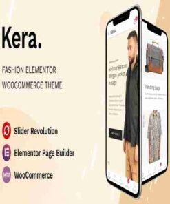 Kera GPL Theme – Fashion Elementor WooCommerce Theme