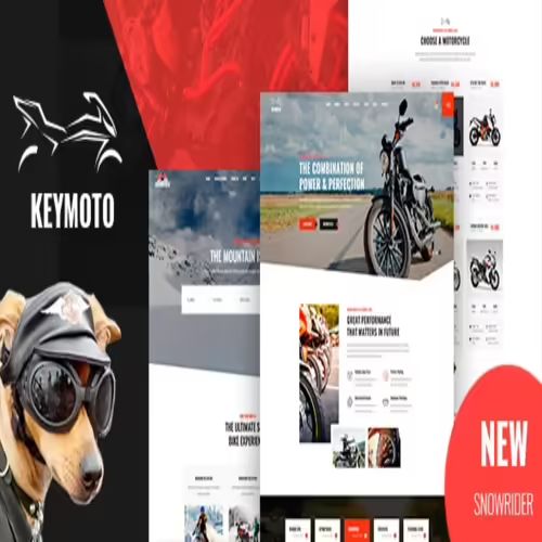 Keymoto Motorcycle Club WordPress GPL Theme