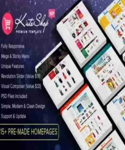 KuteShop GPL Theme – Fashion, Electronics & Marketplace Elementor WooCommerce Websites