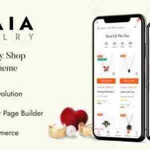 Maia Theme GPL – Jewelry Shop WordPress Theme