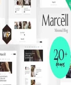 Marcell Personal Blog & Magazine WordPress GPL Theme