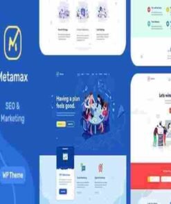MetaMax SEO and Marketing WordPress Theme