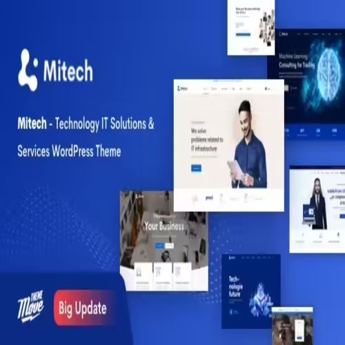 Mitech Technology IT Solutions & Services WordPress Theme