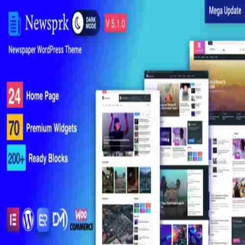 Newsprk NewspaperMagazine WordPress Theme