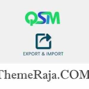 QSM Export & Import Addon GPL Plugin
