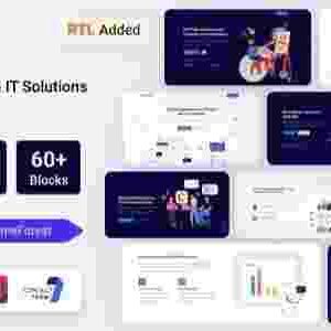 Quiety Theme GPL Software & IT Solutions WordPress Theme