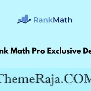 Rank Math Pro Exclusive Deal Original License Activation